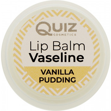 Купити - Quiz Cosmetics Vaseline Lip Therapy "Vanilla Pudding" - Бальзам для губ з вазеліном "Ванільний пудинг"