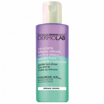 Купити - Deborah Gentle Two-Phase Eye and Lip Make Up Remover - Двофазний лосьйон для зняття макіяжу з очей і губ