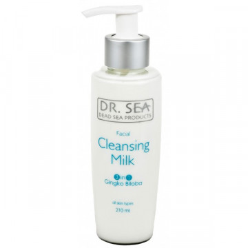 Купити - Dr. Sea Cleansing Milk 3 In 1 Gingko Biloba - Очищає молочко для обличчя з гінкго білоба 3в1 Купити - Dr. Sea Cleansing Milk 3 In 1 Gingko Biloba - Очищає молочко для обличчя з гінкго білоба 3в1