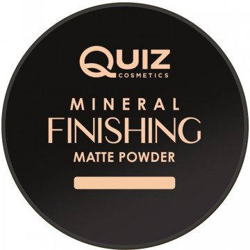 Купити - Quiz Cosmetics Mineral Finishing Matte Powder - Мінеральна матуюча фінішна пудра для обличчя