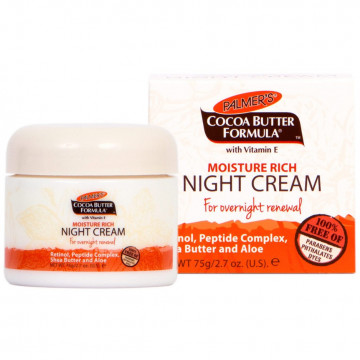 Купити - Palmer's Cocoa Butter Moisture Rich Night Cream - Нічний живильний крем для обличчя