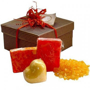 Купити - Attirance - Набір для ванни "Цитрусовий" з 4-х предметів