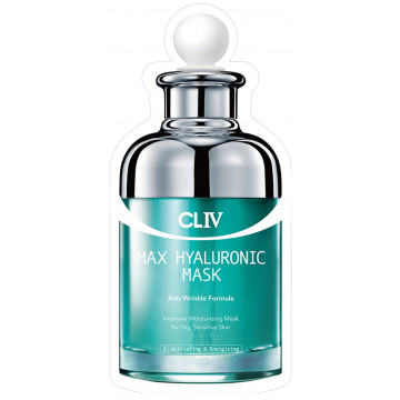 Купити - CLIV Max Hyaluronic Mask - Зволожуюча тканинна маска з гіалуроновою кислотою