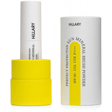 Купити - Hillary Perfect Protection Sun Mineral Brush Powder SPF50+ - Сонцезахисна мінеральна пудра