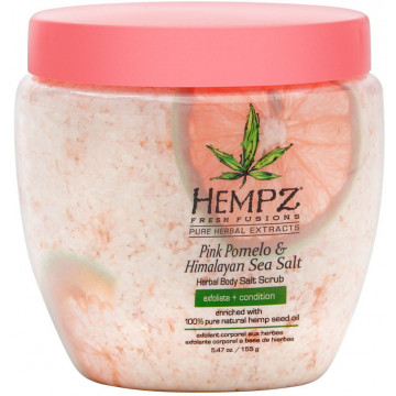 Купити - Hempz Pink Pomelo & Himalayan Sea Salt Herbal Body Salt Scrub - Скраб для тіла "Помело і Гімалайська сіль"