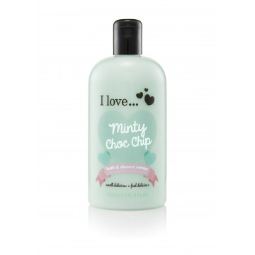 Купити - I Love Minty Choc Chip Bath & Shower Creme - Крем для ванни і душу "М'ята і шоколад"