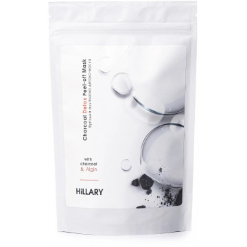 Купити - Hillary Charcoal Detox Peel-off Mask - Вугільна альгінатна детокс-маска