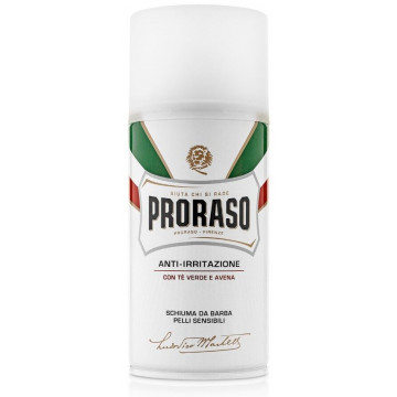 Купити - Proraso White Line Anti-Irritation Shaving Foam - Піна для гоління для чутливої ​​шкіри