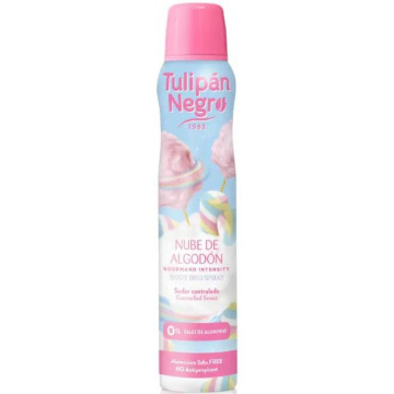 Купити - Tulipan Negro Body Deo Spray - Дезодорант-спрей "Бавовняна хмара"