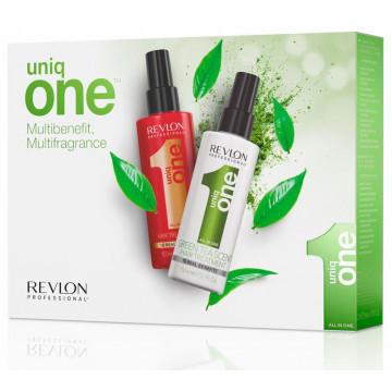 Купити - Revlon Professional Uniq One Duo Pack Ht Classic/Ht Green Tea - Набір для волосся "Зелений чай"