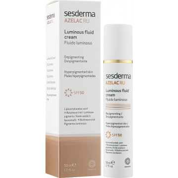 Купити - Sesderma Azelac Ru Luminous Fluid SPF50 - Флюїд для сяйва шкіри