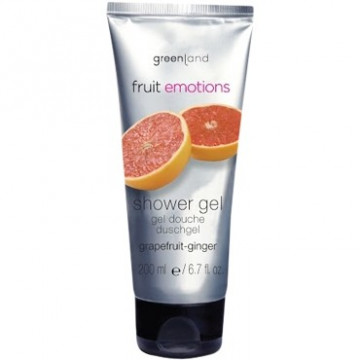 Купити - Greenland Fruit Emotions Shower Gel Grapefruit & Ginger - Гель для душу Грейпфрут-Імбир,