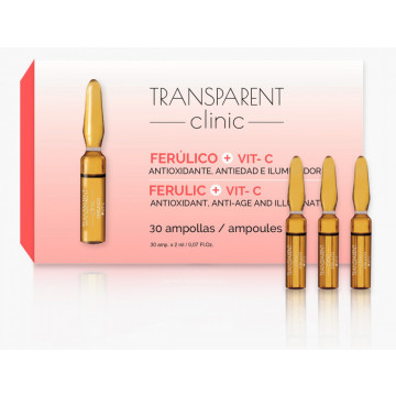 Купити - Transparent Clinic Ferulic + Vit C - Концентрат антивіковий з феруловою кислотою та ДМАЄ