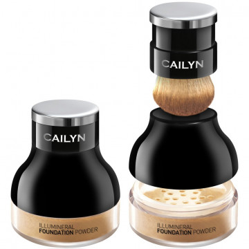 Купити - Cailyn Illumineral Foundation Powder - Розсипчаста пудра з кистю