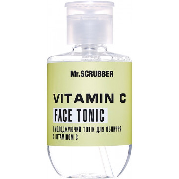 Купити - Mr.Scrubber Face ID. Vitamin C Face Tonic - Омолоджуючий тонік для обличчя з вітаміном C