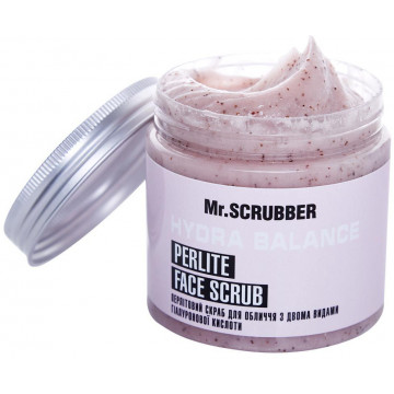 Купити - Mr.Scrubber Hydra Balance Perlite Face Scrub - Перлітовий скраб для обличчя з двома видами гіалуронової кислоти