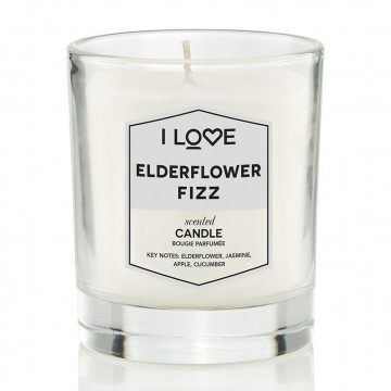 Купити - I Love Elderflower Fizz Scented Candle - Ароматична свічка "Коктейль з бузини"