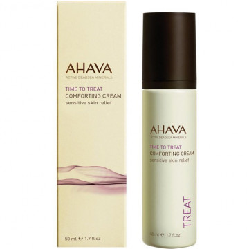 Купити - Ahava Time To Treat Comforting Cream - Заспокійливий крем для обличчя для чутливої ​​шкіри