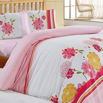 Купити - Altinbasak Lily pembe (pink) - Двоспальний комплект