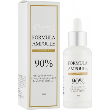 Купити - Esthetic House Formula Ampoule Gold Snail 90% - Омолоджуюча сироватка для обличчя