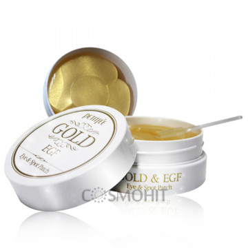 Купити - Petitfee & Koelf Gold&EGF Eye&Spot Patch - Гідрогелеві патчі для очей з золотом і EGF