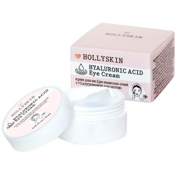 Купити - Hollyskin Hyaluronic Acid Eye Cream - Крем для шкіри навколо очей з гіалуроновою кислотою