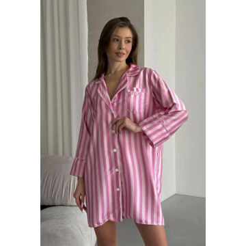 Купити - Minimalist - Піжама-сорочка жіноча (шовк Армані)