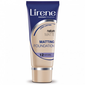 Купити - Lirene Nature Matte Matting Foundation - Матуючий тональний крем