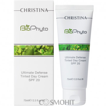 Купити - Christina Bio Phyto Ultimate Defense Tinted Day Cream SPF 20 - Денний крем "Абсолютний захист" з тоном