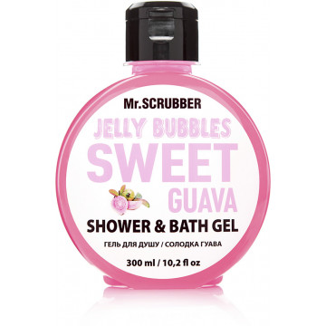 Купити - Mr.Scrubber Jelly Bubbles Shower & Bath Gel "Sweet Guava" - Гель для душу