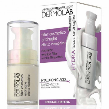 Купити - Deborah Dermolab Cosmetic Wrinkle Filler Wrinkle Filling Effect - Підтягуюча емульсія для шкіри обличчя "Проти Зморшок"