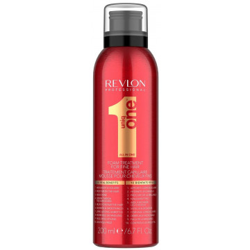 Купити - Revlon Professional Uniq One Fine Hair Foam Treatment - Незмивна пінка-маска для тонкого волосся