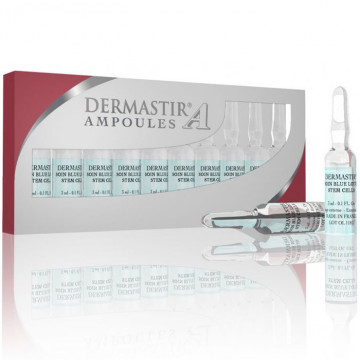 Купити - Dermastir Luxury Blue Lotus Stem Cells Ampoule - Ампули Люкс зі стовбуровими клітинами