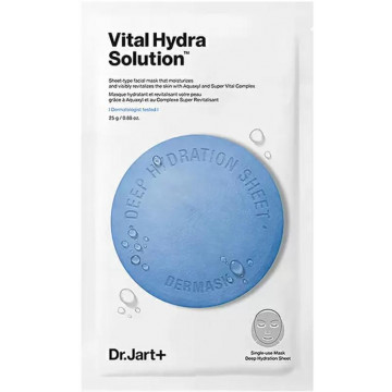 Купити - Dr.Jart+ Dermask Water Jet Vital Hydra Solution 30g - Зволожуюча маска з гіалуроновою кислотою