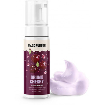 Купити - Mr.Scrubber Drunk Cherry Shower Foam - Парфумована пінка для душу з ароматом п'янкої вишні Купити - Mr.Scrubber Drunk Cherry Shower Foam - Парфумована пінка для душу з ароматом п'янкої вишні
