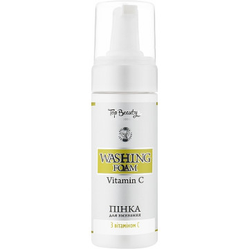 Купити - Top Beauty Vitamin C Washing Foam - Пінка для вмивання з вітаміном С з дозатором