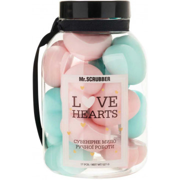Купити - Mr.Scrubber Handmade Perfumed Soap "Love Hearts" - Парфумоване сувенірне мило ручної роботи