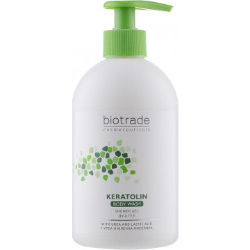 Купити - Biotrade Keratolin Body Wash - Гель для душу з сечовиною для сухої, чутливої ​​та схильної до алергії, шкіри