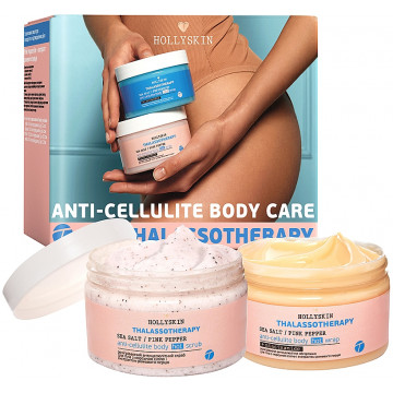 Купити - Hollyskin Thalassotherapy Hot Set - Розігріваючий антицелюлітний набір для тіла