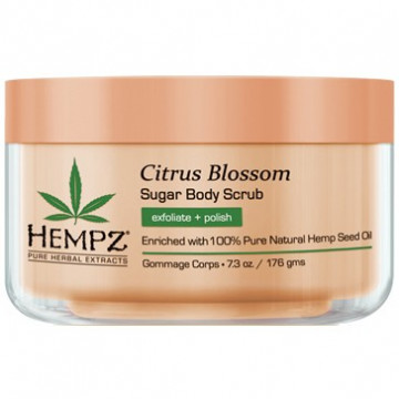 Купити - Hempz Citrus Blossom Herbal Sugar Body Scrub - Цукровий скраб для тіла Квіти цитруса