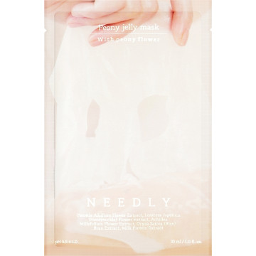 Купити - Needly Peony Jelly Mask - Освітлююча тканинна маска для обличчя