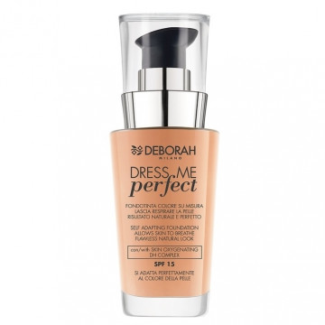 Купити - Deborah Dress Me Perfect SPF 15 - Легка тональна основа для обличчя №0 Fair Rose