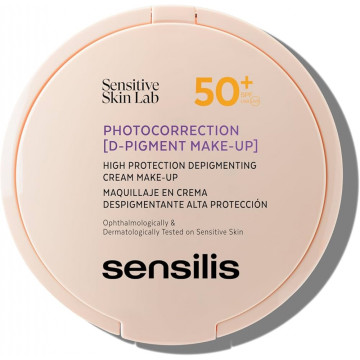 Купити - Sensilis Photocorrection [D-Pigment Make-Up 50+] - Депігментуючий крем-макіяж з SPF50+