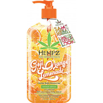 Купити - Hempz Goji Orange Lemonade Herbal Body Moisturizer - Молочко для тіла "Годжі і Апельсиновий Лимонад"