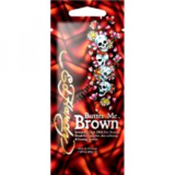 Купити - Ed Hardy Butter Me Brown (35X) - Крем для солярію з бронзантами