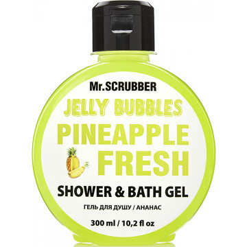 Купити - Mr.Scrubber Jelly Bubbles Shower & Bath Gel "Pineapple" - Гель для душу