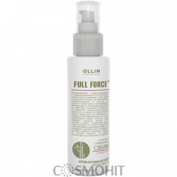 Купити - OLLIN Full Force Anti-Breakage Conditioning Cream - Крем-кондиціонер проти ламкості з екстрактом бамбука