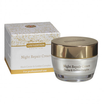 Купити - Mon Platin DSM Gold Edition Premium Night Repair Cream - Поновлюючий нічний крем