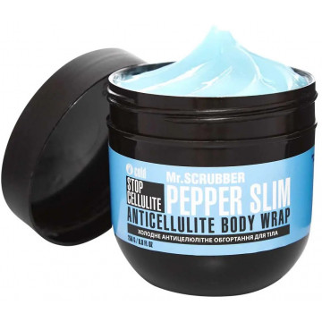 Купити - Mr.Scrubber Stop Cellulite Pepper Slim Anticellulite Body Wrap - Холодне антицелюлітне обгортання для тіла Купити - Mr.Scrubber Stop Cellulite Pepper Slim Anticellulite Body Wrap - Холодне антицелюлітне обгортання для тіла