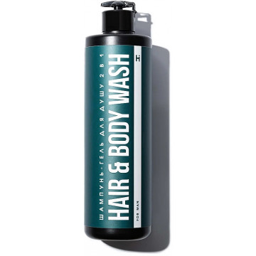 Купити - Hillary Hair & Вody Wash For Man - Шампунь-гель для душу 2 в 1